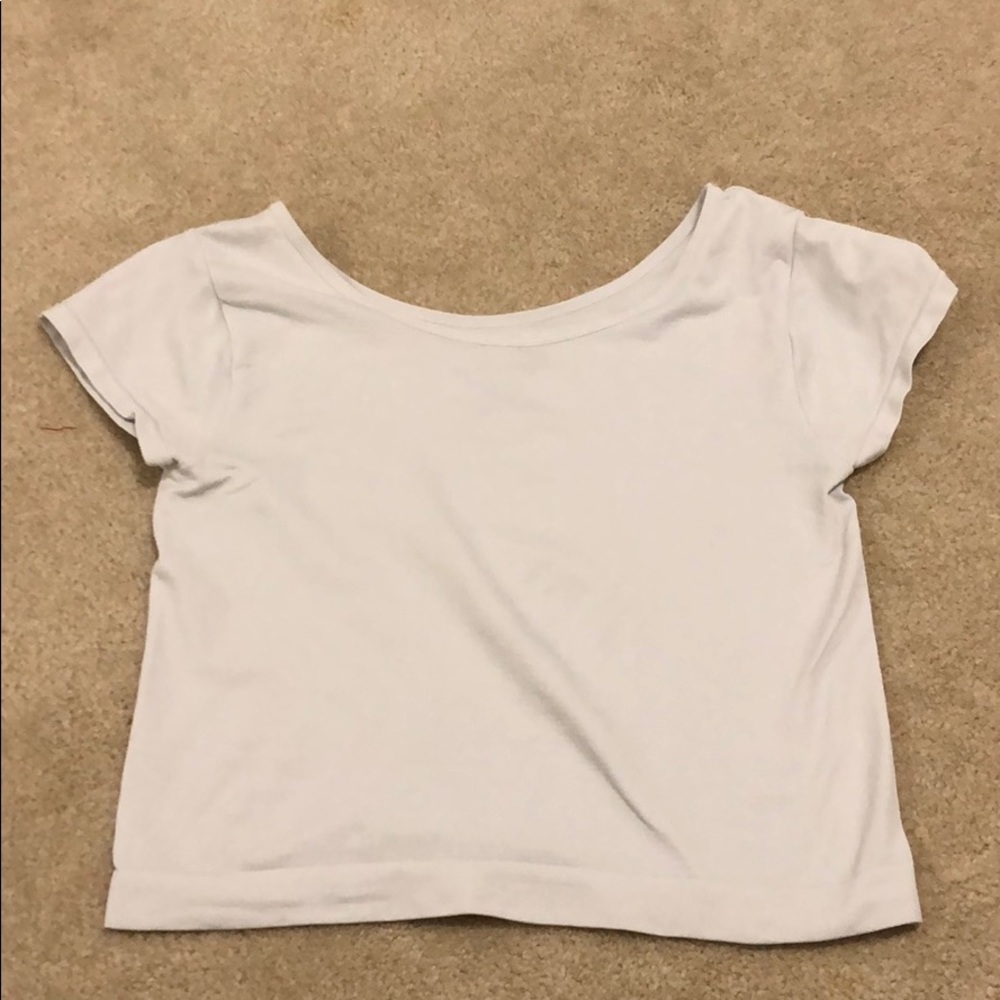 Free People cropped tee
